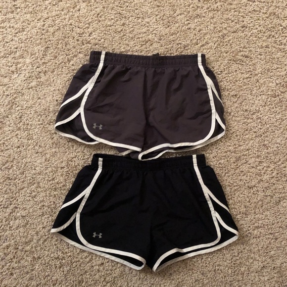 Under Armour Pants - 2 PAIRS of Under Armour Semi Fitted Shorts